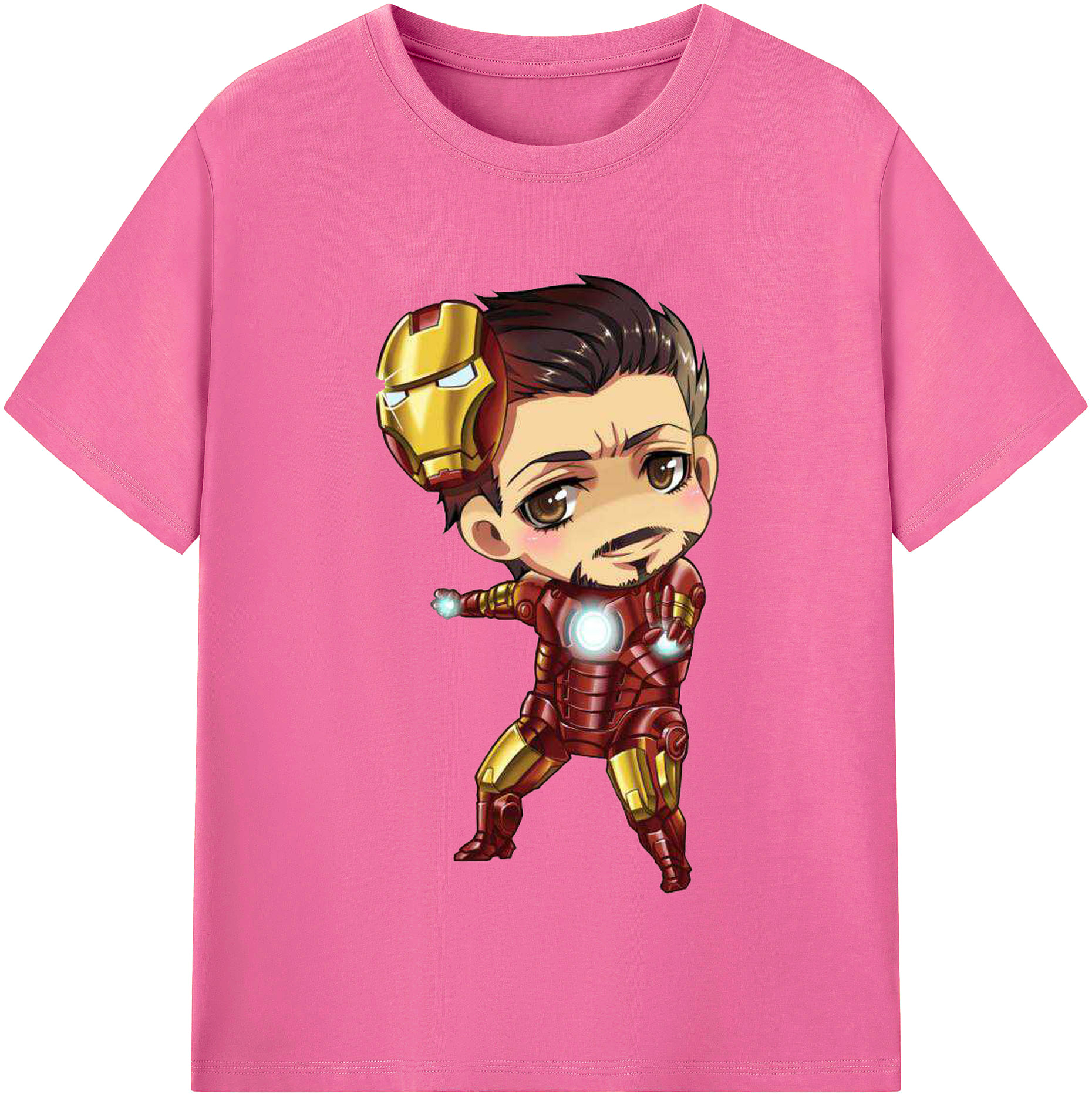 （画像用） アベンジャーズ The Avengers レディースカジュアルプリントTシャツ（綿100％）